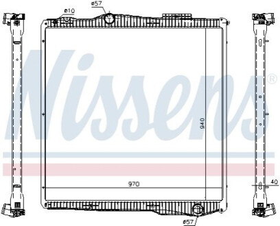 Теплообменник NISSENS 67291