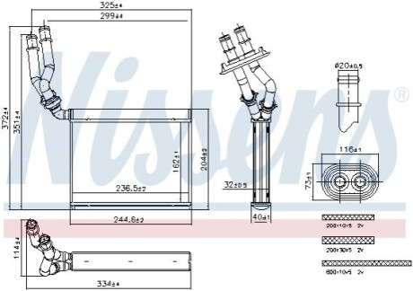 NISSENS 707299