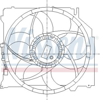 Радіатор охолодження NISSENS 85066