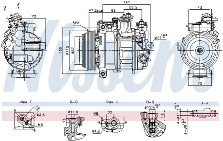 Компресор кондиціонера First Fit NISSENS 890919