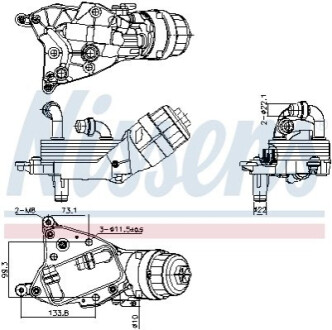 Автозапчасть NISSENS 91349