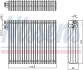 Evaporator, air conditioning NISSENS 92343 (фото 5)