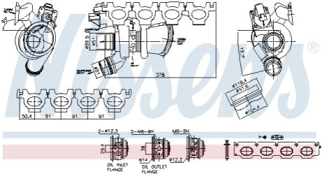 Турбокомпресор First Fit NISSENS 93344