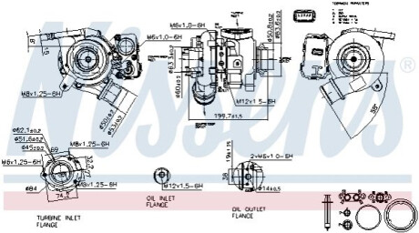 TURBOSPR─ś┼╗ARKA LAND ROVER DISCOVERY SPOR T 15- NISSENS 93432