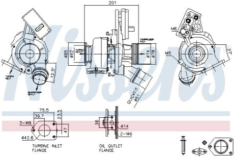 НОВИЙ ТУРБОКОМПРЕСОР NISSENS 93519