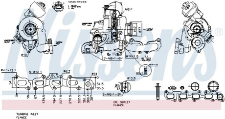 Турбокомпресор First Fit NISSENS 93546