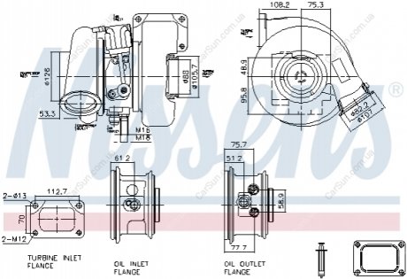 Автозапчасть NISSENS 93727