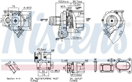 Автозапчасть NISSENS 93764