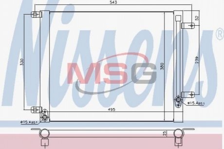 Автозапчасть NISSENS 940542