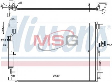 Автозапчастина NISSENS 940787