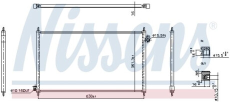 ОХОЛОДЖУВАЧ КОНДИЦІОНЕРУ NISSENS 940917