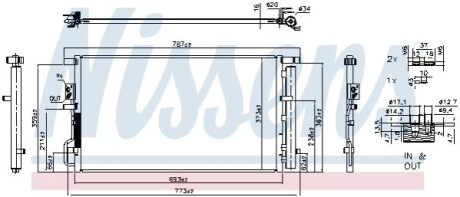 ОХОЛОДЖУВАЧ КОНДИЦІОНЕРУ NISSENS 940939