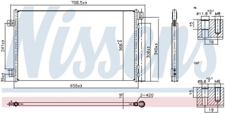 Condenser NISSENS 941014