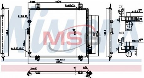 ОХОЛОДЖУВАЧ КОНДИЦІОНЕРУ NISSENS 941189