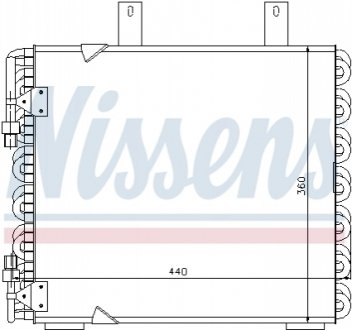 Радіатор кондиціонера NISSENS 94172