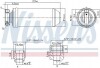 Осушитель кондиционера - (52485121 / 52484491 / 52484310) NISSENS 95058 (фото 1)