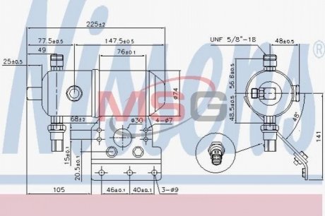 Осушувач NISSENS 95521