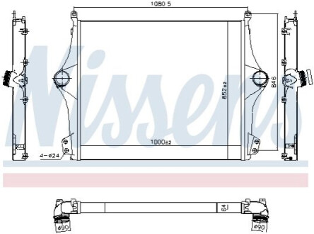 Автозапчасть NISSENS 961298