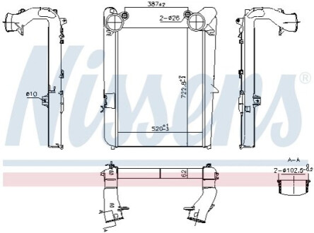 Автозапчасть NISSENS 961314