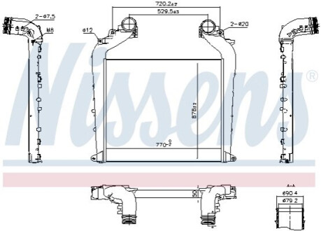 Автозапчасть NISSENS 961323