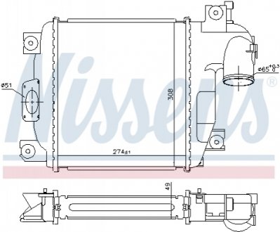 Автозапчасть NISSENS 961424