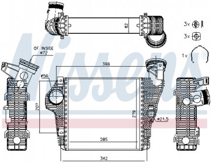 Автозапчасть NISSENS 961426