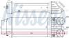 CHLODNICA INTERCOOLER NISSENS 96593 (фото 5)