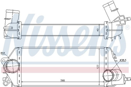 Интеркулер NISSENS 96776