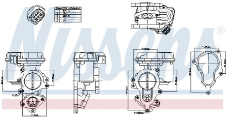 EGR VW 2.0TDI NISSENS 98156