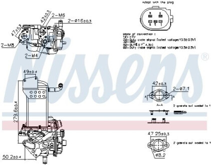 ZAWĐ°R EGR VW 2,0TDI AMAROK (MODUŃś) NISSENS 98358