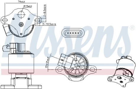 Радіатор NISSENS 98361