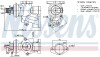 КЛАПАН EGR OPEL 1.7CDTI NISSENS 98475 (фото 1)