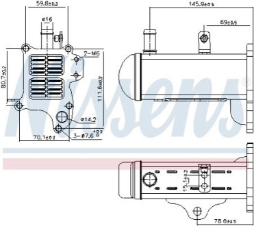 Клапан EGR NISSENS 989425