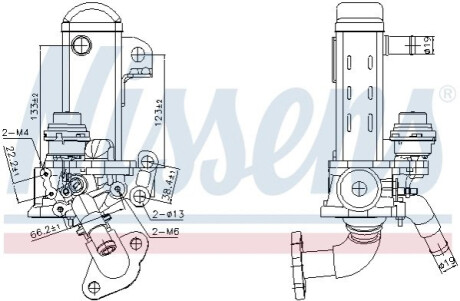 Клапан EGR NISSENS 989461