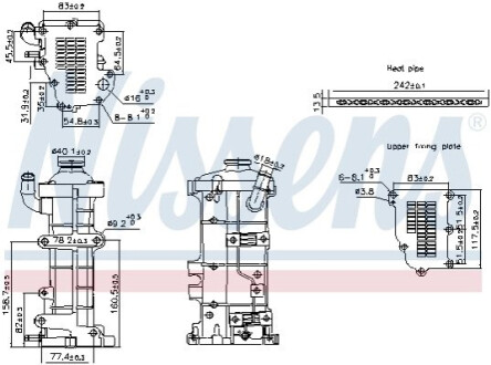 CHСњODNICA ZAWORU EGR NISSENS 989503