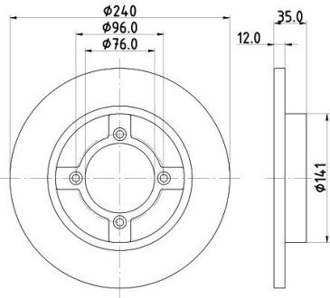 Автозапчастина NISSHINBO ND2040