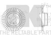Тормозные диски задние BMW 5 F10 - (34216855005 / 34216778051) NK 2015114 (фото 3)