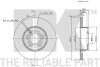 Диск тормозной NK 204766 (фото 3)