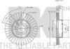 Тормозной диск - (A1249973190 / 7D0615301C / 7D0615301A) NK 204768 (фото 3)
