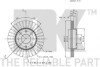 Диск тормозной NK 205008 (фото 3)