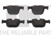 Тормозные колодки дисковые задние BMW 3 (F30,F35) 3.0i/3.0D 11- NK 221559 (фото 1)