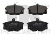 К-кт колодок перед. Alfa Romeo 145/146/Fiat Panda/Punto/Ritmo/Tipo/Tempra NK 222322 (фото 1)