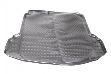 Коврик в багажник VW Jetta, с карманами, 2011-2015->, седой. (Полиуретан) (в-во) Novline NLC.51.36.B10 (фото 1)