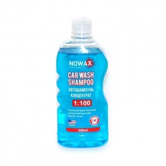 Автошампунь концентрат 1:100 /Car Wash Shampoo,0,5L - Nowax NX00500