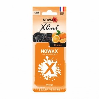 Ароматизатор "X CARD" - Orange Nowax NX07535