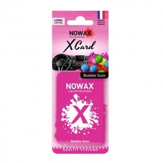 Ароматизатор "X CARD" - Bubble Gum Nowax NX07540