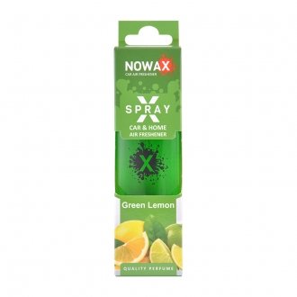 Ароматизатор Green lemon 50мл з розпилювачем X Spray - Nowax NX07608