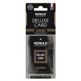 Ароматизатор целюлозний 6 г Delux Card Legend - Nowax NX07730 (фото 1)