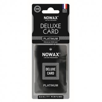 Ароматизатор Delux Card 6 г-Platinum - Nowax NX07735 (фото 1)