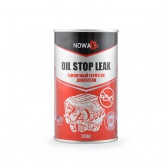 Герметик масляной системы двигателя,OIL STOP LEAK,300ml. - Nowax NX30210